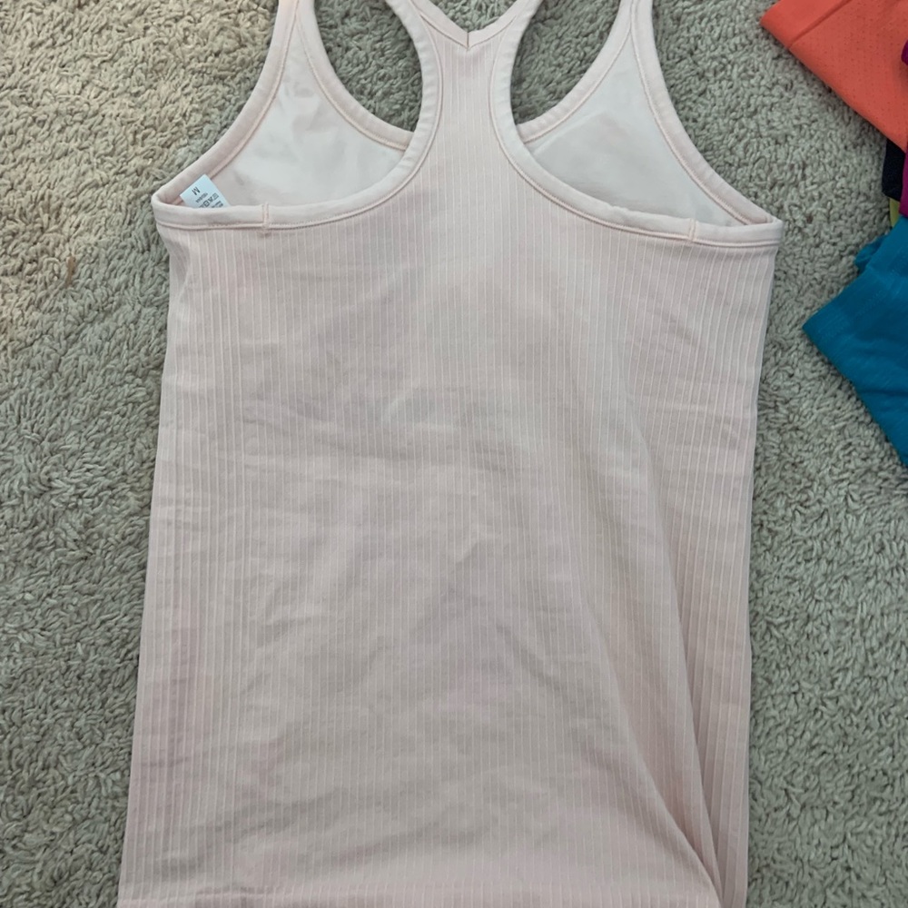 Amazon Lululemon tank strawberry milkshake